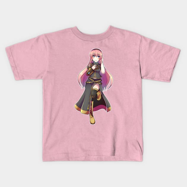 Vocaloid - Luka Megurine Kids T-Shirt by Nadi-chan16